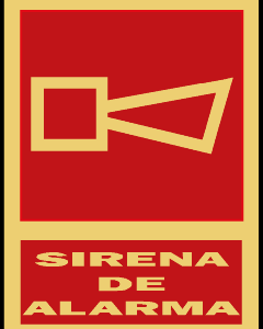 Sirena de alarma. EX32A3