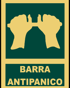 Barra antipánico. EV12A3