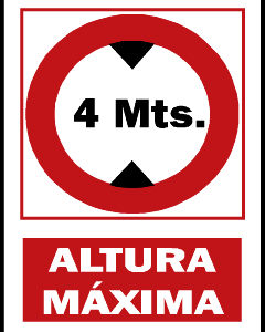 Altura máxima. PR61A3