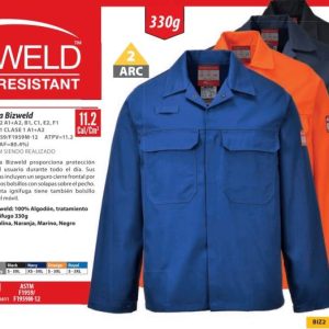 Chaqueta Portwest Bizweld® ignífuga.BIZ2