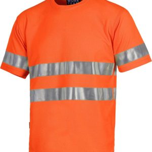 Camiseta alta visibilidad Workteam® manga corta.C3945