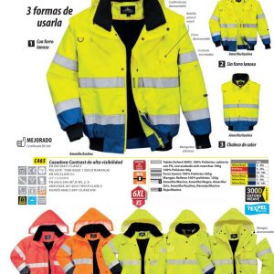 Cazadora 3X1 Classic Pro Hi-Vis Portwest®.C465