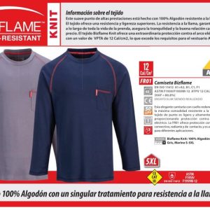 Camiseta ignífuga Portwest Bizflame®.FR01