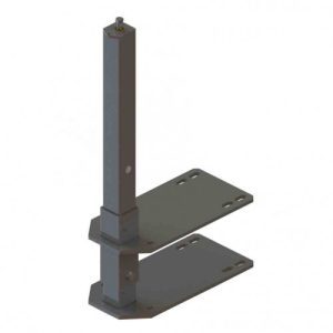 Poste cuadrado pie lateral PRIM/DUO.HL702&