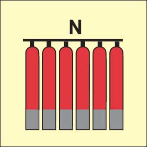 Señal Batería de nitrógeno. OMI-411