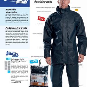 Traje de agua completo Portwest Sealtex® Essential.L450