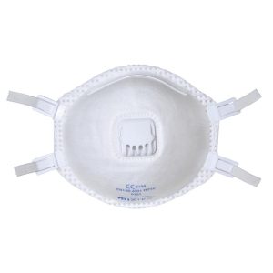 Mascarilla filtrante válvula FFP3 (Caja 10 uds).P301