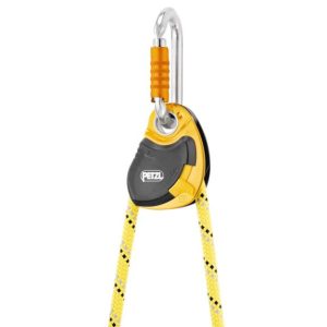 Polea Petzl® PRO imperdible alto redimiento.P46