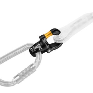 Eslabón giratorio compacto y con cierre Petzl® MICRO SWIVEL.P58XSO