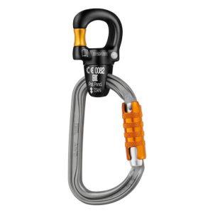 Eslabón giratorio compacto y con cierre Petzl® MICRO SWIVEL.P58XSO