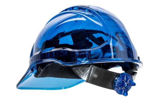 Casco de protección Portwest Peak View Plus® ventilado ruleta.PV60