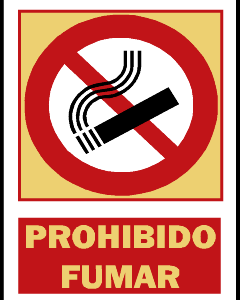 Prohibido fumar. EX33A3