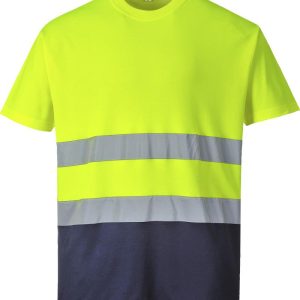 Camiseta bicolor alta visibilidad Cutton Comfort®.S173