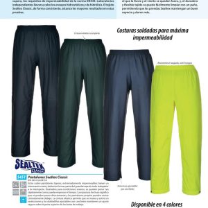 Pantalón chubasquero Portwest Sealtex® Classic.S451