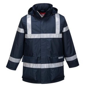 Chaqueta Portwest Bizflame Rain® ignífuga-antiestática.S785