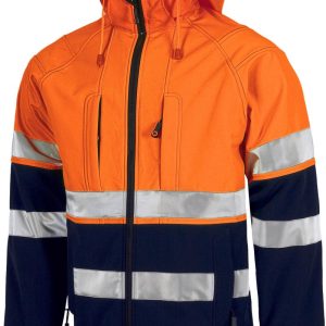 Chaqueta Workshell Combi AV capucha.S9525