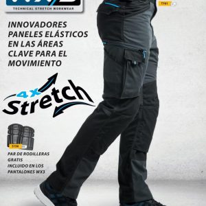 Pantalón canvas stretch WX3® Portwest.T701