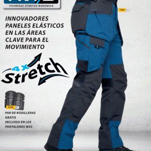 Pantalón canvas stretch Holster WX3® Portwest.T702