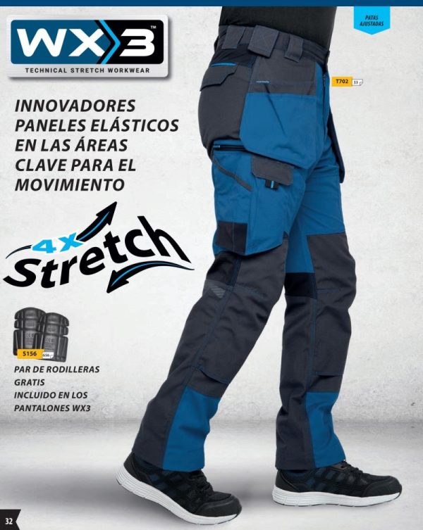 Pantalón canvas stretch Holster WX3® Portwest.T702