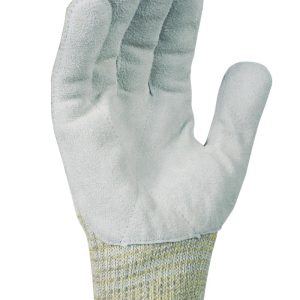 Guante  Kevlar® galga 10 palma refuerzo de cuero.TKV10CU